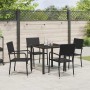 Conjunto de Comedor de Jardín 5 pcs Negro ratán sintético en Sillas de jardín | Comprar online en Foru.es