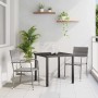 Conjunto de Comedor de Jardín 3 pcs Gris ratán sintético en Sillas de jardín | Comprar online en Foru.es
