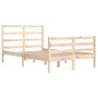 Estructura de cama madera maciza de pino 120x200 cm de vidaXL, Camas y somieres - Ref: Foro24-3105001, Precio: 107,00 €, Desc...