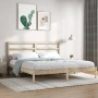 Estructura de cama de madera maciza de pino 200x200 cm de vidaXL, Camas y somieres - Ref: Foro24-3104953, Precio: 120,40 €, D...