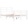 Estructura de cama madera maciza de pino blanco 120x200 cm de vidaXL, Camas y somieres - Ref: Foro24-3105002, Precio: 118,18 ...