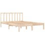 Estructura de cama madera maciza de pino 120x200 cm de vidaXL, Camas y somieres - Ref: Foro24-3105066, Precio: 110,98 €, Desc...