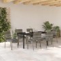 Conjunto de Comedor de Jardín 7 pcs Gris ratán sintético en Conjuntos de jardín | Comprar online en Foru.es
