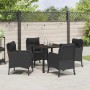 Conjunto de Comedor de Jardín 5 pcs Negro ratán sintético en Sillas de jardín | Comprar online en Foru.es