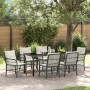 Conjunto de Comedor de Jardín 7 pcs Negro ratán sintético en Sillas de jardín | Comprar online en Foru.es