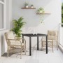 Conjunto de Comedor de Jardín 3 pcs Beige ratán sintético en Sillas de jardín | Comprar online en Foru.es