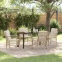 Conjunto de Comedor de Jardín 5 pcs Beige ratán sintético en Sillas de jardín | Comprar online en Foru.es