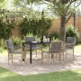 Conjunto de Comedor de Jardín 5 pcs Beige ratán sintético en Sillas de jardín | Comprar online en Foru.es