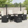 Conjunto de Comedor de Jardín 5 pcs Negro ratán sintético en Sillas de jardín | Comprar online en Foru.es