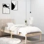 Estructura de cama dmadera maciza de pino 90x200 cm de vidaXL, Camas y somieres - Ref: Foro24-3105390, Precio: 80,01 €, Descu...