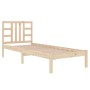 Estructura de cama dmadera maciza de pino 90x200 cm de vidaXL, Camas y somieres - Ref: Foro24-3105390, Precio: 81,01 €, Descu...