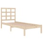 Estructura de cama madera maciza 100x200 cm de vidaXL, Camas y somieres - Ref: Foro24-3105460, Precio: 90,12 €, Descuento: %