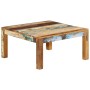 Mesa de centro de madera maciza reciclada 80x80x40 cm en Mesas de centro | Comprar online en Foru.es