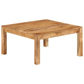 Mesa de centro de madera maciza de acacia 80x80x40 cm en Mesas de centro | Comprar online en Foru.es