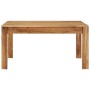 Mesa de centro de madera maciza de acacia 80x80x40 cm en Mesas de centro | Comprar online en Foru.es
