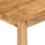 Mesa de centro de madera maciza de acacia 80x80x40 cm en Mesas de centro | Comprar online en Foru.es
