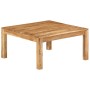 Mesa de centro de madera maciza de acacia 80x80x40 cm en Mesas de centro | Comprar online en Foru.es