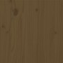 Estructura de cama madera maciza marrón miel 100x200 cm de vidaXL, Camas y somieres - Ref: Foro24-3105398, Precio: 103,72 €, ...