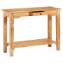 Mesa consola de madera maciza de acacia 100x40x76 cm en Mesas auxiliares | Comprar online en Foru.es