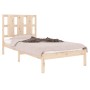 Estructura de cama madera maciza de pino 100x200 cm de vidaXL, Camas y somieres - Ref: Foro24-3105590, Precio: 92,83 €, Descu...