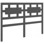 Estructura de cama de madera maciza de pino gris 200x200 cm de vidaXL, Camas y somieres - Ref: Foro24-3105687, Precio: 163,85...