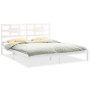 Estructura de cama madera maciza blanco 200x200 cm de vidaXL, Camas y somieres - Ref: Foro24-3105686, Precio: 143,13 €, Descu...