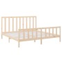 Estructura de cama de madera maciza de pino 200x200 cm de vidaXL, Camas y somieres - Ref: Foro24-3106723, Precio: 143,87 €, D...