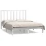 Solid white pine wood bed frame 140x190 cm by vidaXL, Beds and slatted bases - Ref: Foro24-3106619, Price: 122,97 €, Discount: %