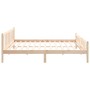 Estructura de cama de madera maciza 160x200 cm de vidaXL, Camas y somieres - Ref: Foro24-810689, Precio: 128,44 €, Descuento: %