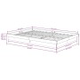Estructura de cama madera maciza blanca King Size 150x200 cm de vidaXL, Camas y somieres - Ref: Foro24-819913, Precio: 179,55...
