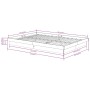 Estructura de cama de matrimonio madera maciza 135x190 cm de vidaXL, Camas y somieres - Ref: Foro24-819947, Precio: 140,44 €,...