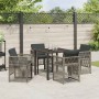 Conjunto de Comedor de Jardín 5 pcs Gris en Mesas de jardín | Comprar online en Foru.es