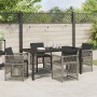 Conjunto de Comedor de Jardín 5 pcs Gris en Mesas de jardín | Comprar online en Foru.es