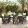 Conjunto de Comedor de Jardín 5 pcs Marrón en Mesas de jardín | Comprar online en Foru.es