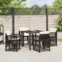 Conjunto de Comedor de Jardín 5 pcs Marrón en Mesas de jardín | Comprar online en Foru.es