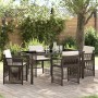 Conjunto de Comedor de Jardín 5 pcs Marrón en Mesas de jardín | Comprar online en Foru.es