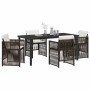 Conjunto de Comedor de Jardín 5 pcs Marrón en Mesas de jardín | Comprar online en Foru.es