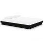 Estructura de cama madera maciza negra King Size 150x200 cm de vidaXL, Camas y somieres - Ref: Foro24-819916, Precio: 124,41 ...