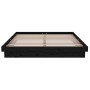 Estructura de cama madera maciza negra King Size 150x200 cm de vidaXL, Camas y somieres - Ref: Foro24-819916, Precio: 124,41 ...