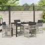 Conjunto de Comedor de Jardín 5 pcs Gris Claro en Mesas de jardín | Comprar online en Foru.es