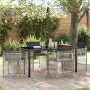 Conjunto de Comedor de Jardín 5 pcs Gris Claro en Mesas de jardín | Comprar online en Foru.es