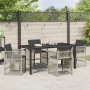 Conjunto de Comedor de Jardín 5 pcs Gris Claro en Mesas de jardín | Comprar online en Foru.es