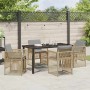 Conjunto de Comedor de Jardín 5 pcs Beige en Mesas de jardín | Comprar online en Foru.es
