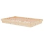 Estructura de cama doble pequeña madera maciza 120x190 cm de vidaXL, Camas y somieres - Ref: Foro24-819942, Precio: 147,98 €,...