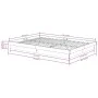 Estructura de cama doble pequeña madera maciza 120x190 cm de vidaXL, Camas y somieres - Ref: Foro24-819942, Precio: 145,87 €,...