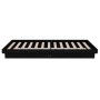 Estructura de cama madera maciza individual negra 75x190 cm de vidaXL, Camas y somieres - Ref: Foro24-819936, Precio: 117,62 ...