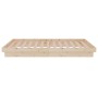 Estructura de cama madera maciza 90x190 cm de vidaXL, Camas y somieres - Ref: Foro24-819937, Precio: 127,88 €, Descuento: %