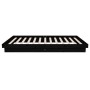 Estructura de cama madera maciza negra 100x200 cm de vidaXL, Camas y somieres - Ref: Foro24-819901, Precio: 135,60 €, Descuen...