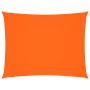Toldo de vela rectangular tela Oxford naranja 4x5 m en Sombrillas | Comprar online en Foru.es