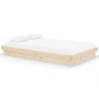 Estructura de cama madera maciza 120x200 cm de vidaXL, Camas y somieres - Ref: Foro24-819902, Precio: 115,66 €, Descuento: %